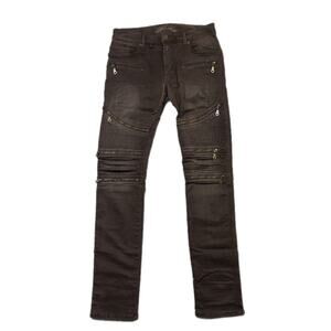ROBIN'S JEAN Men's Brown Straight Leg 'The Show' Cargo Pants Size 29